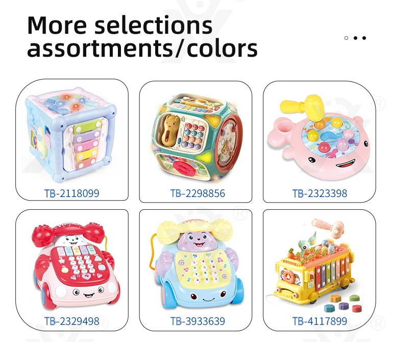 Multi-Functional Piano Knocking Toy for Early Learning (TB-4290327) — illustrated product details, panel 7