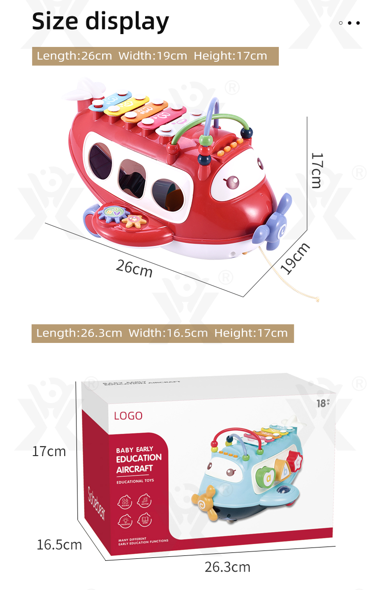 Multi-Functional Piano Knocking Toy for Early Learning (TB-4290327) — illustrated product details, panel 8