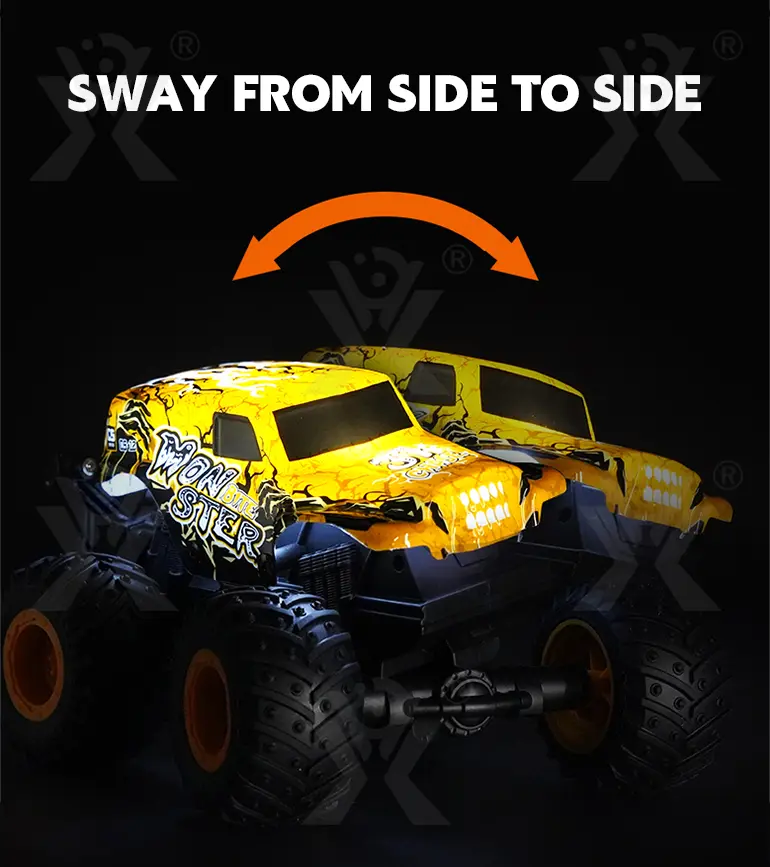 RC Stunt Dancing Car Toy with LED Light, Music (TB-4003089) — illustrated product details, panel 6