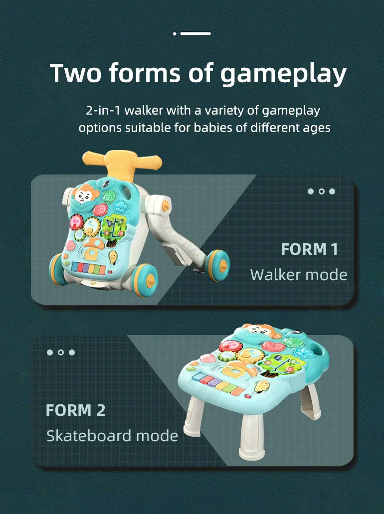 2-in-1 Baby Walker (TB-4057015) — illustrated product details, panel 2