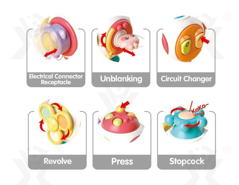 Busy Ball Toys For Kids Playing (TB-4057011) — illustrated product details, panel 2