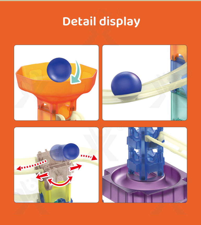 Marble Race Track Toy (TB-4048717) — illustrated product details, panel 5