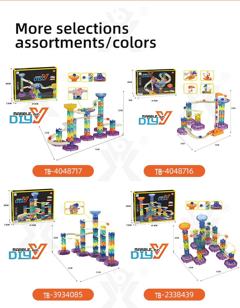 Marble Race Track Toy (TB-4048717) — illustrated product details, panel 6