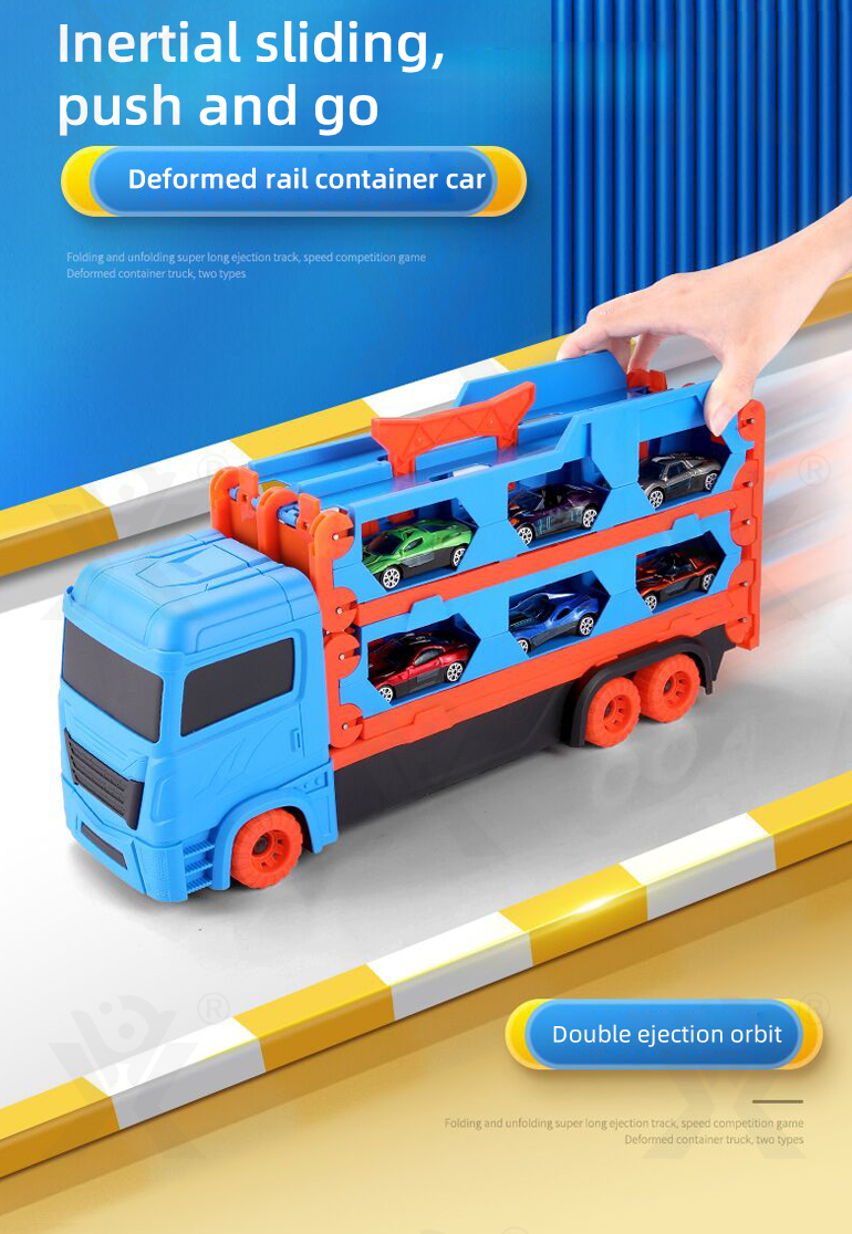 Deformable Track Ejection Car, Supports One-on-one Racing (TB-3987209) — illustrated product details, panel 8