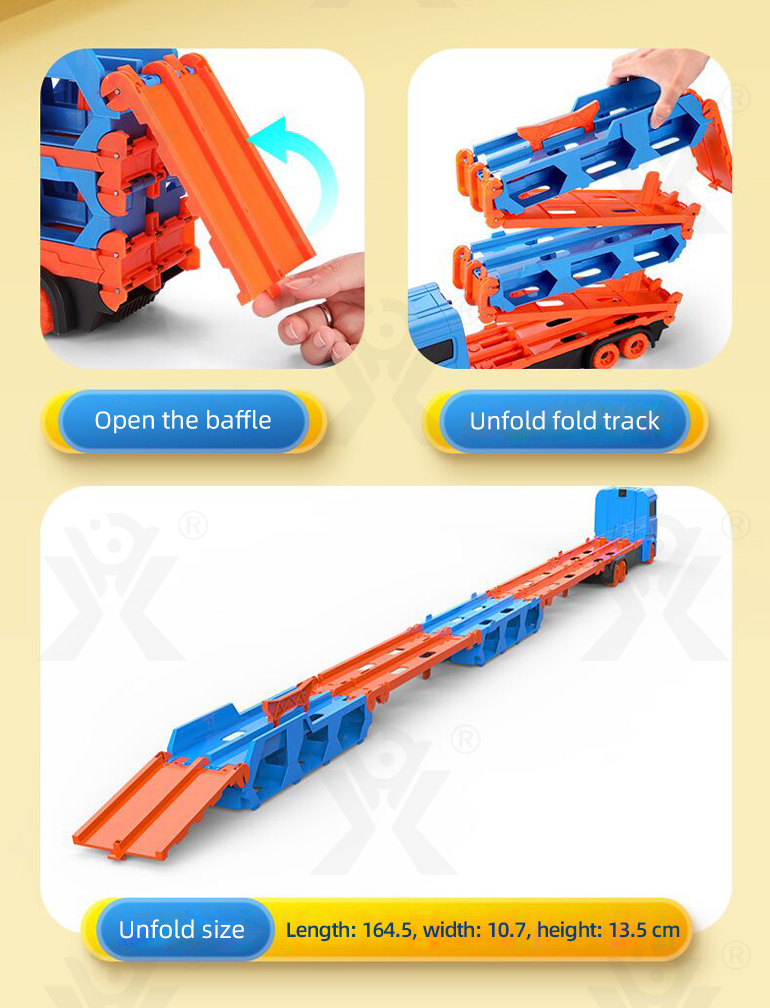Deformable Track Ejection Car, Supports One-on-one Racing (TB-3987209) — illustrated product details, panel 3