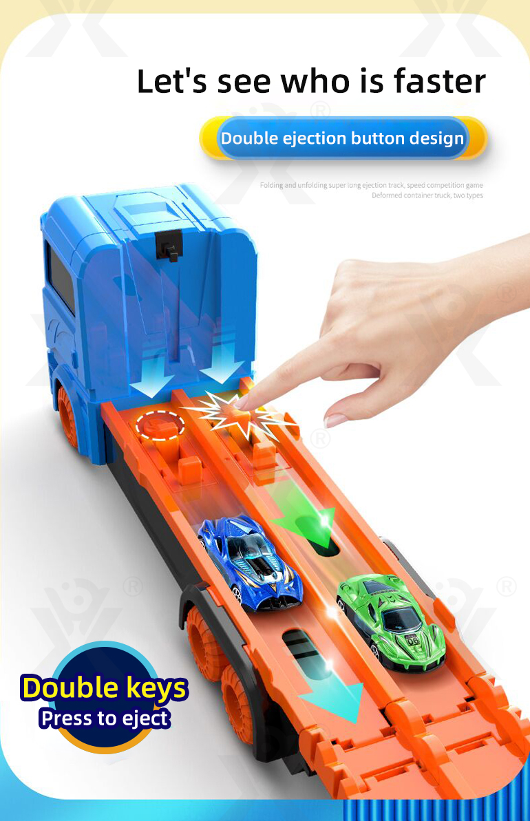 Deformable Track Ejection Car, Supports One-on-one Racing (TB-3987209) — illustrated product details, panel 4