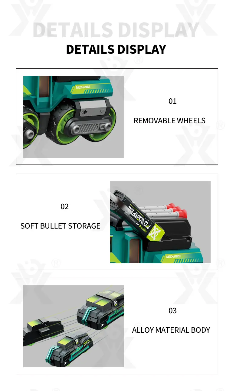 Diecast Ejection 2-in-1 Chariot with Deformation, Lights, and Battle Play (TB-4095637) — illustrated product details, panel 6