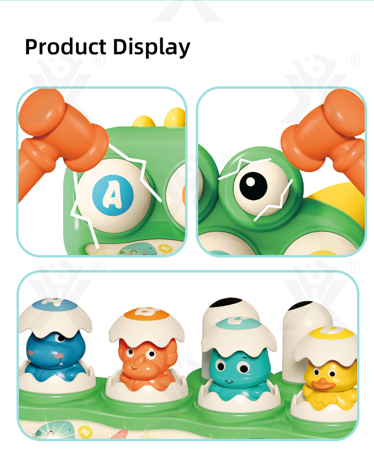 Whack-a-Mole Toy Dinosaur Style (TB-4405055) — illustrated product details, panel 4