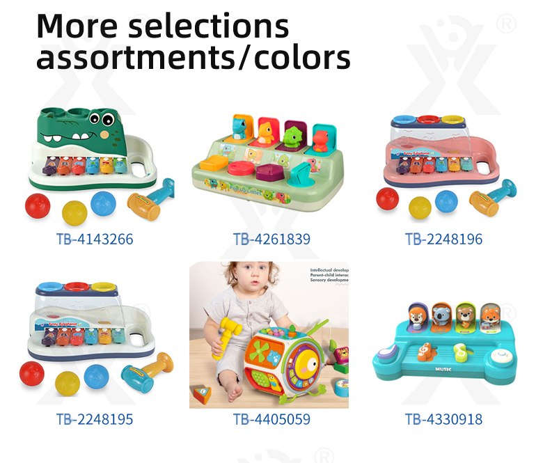 Whack-a-Mole Toy Dinosaur Style (TB-4405055) — illustrated product details, panel 5