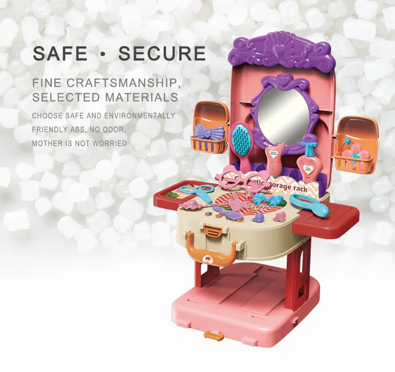 3-in-1 Kids Dresser Backpack with Light & Music for Fun Role Play, Pretend Play Toy (TB-2175263) — illustrated product details, panel 5