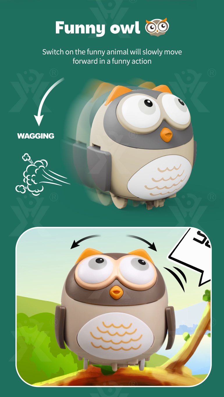 Electric Swinging Cartoon Caterpillar Toys Doll (TB-3999978) — illustrated product details, panel 2