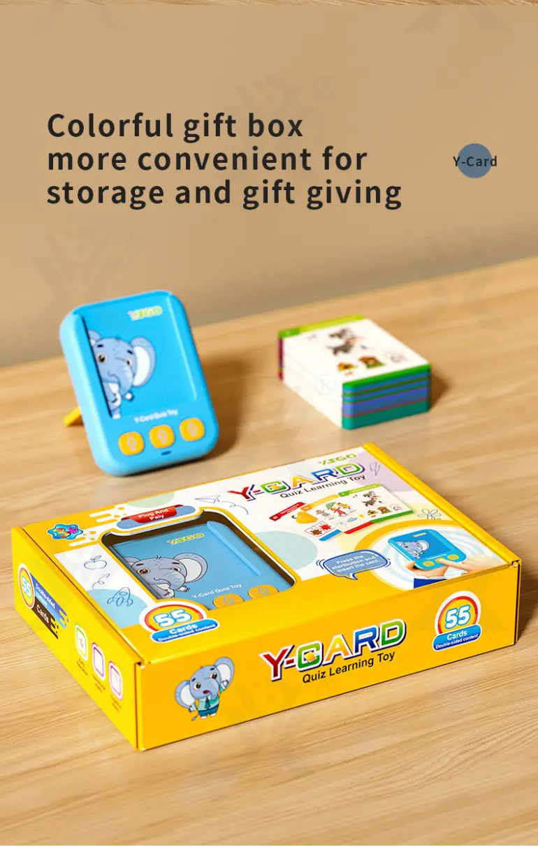 Interactive Multi-Language Card Learning Machine with 110 Knowledge Points (TB-4257861) — illustrated product details, panel 5