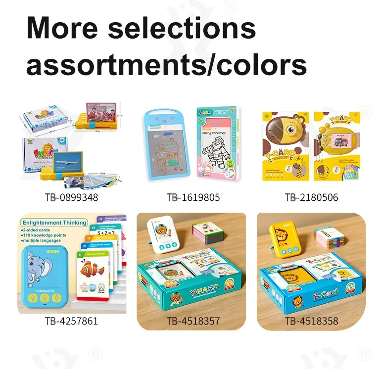Interactive Multi-Language Card Learning Machine with 110 Knowledge Points (TB-4257861) — illustrated product details, panel 7