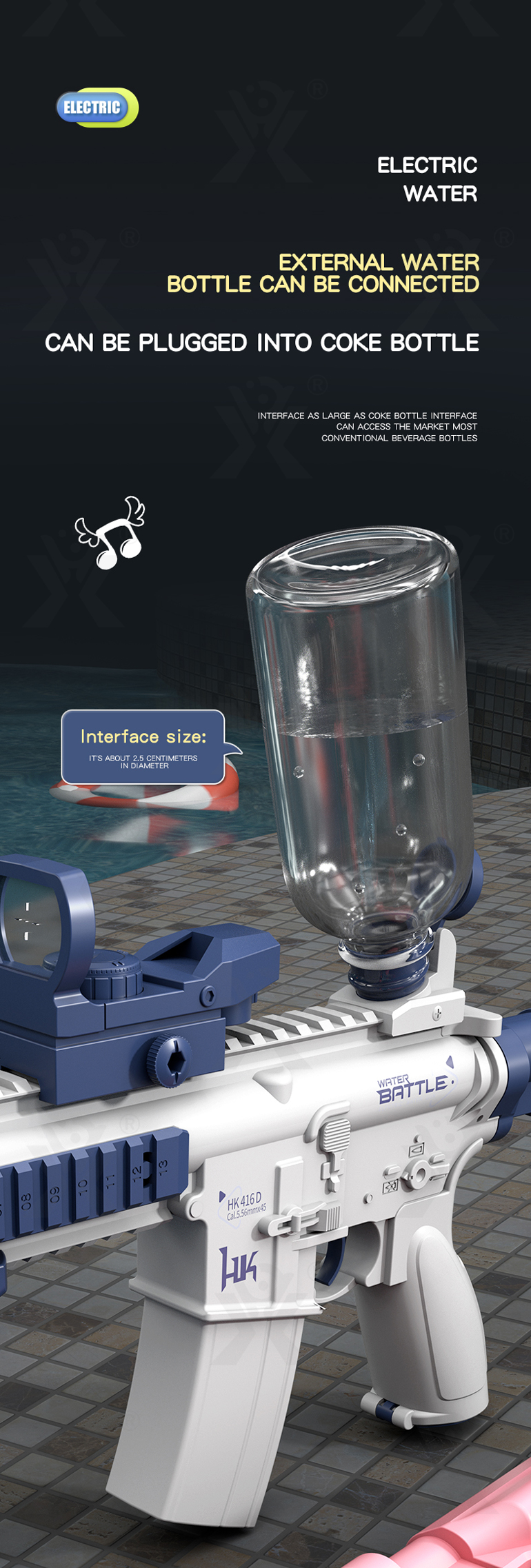 Water Gun Toys, Electrical (TB-3989068) — illustrated product details, panel 3