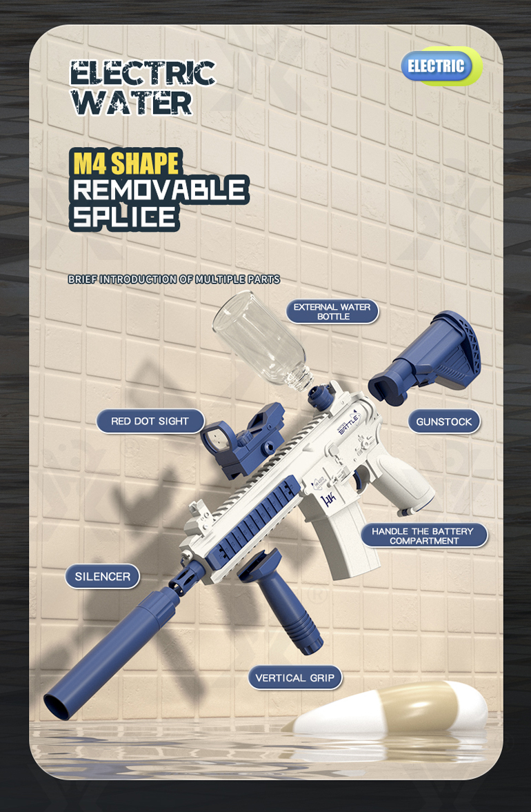 Water Gun Toys, Electrical (TB-3989068) — illustrated product details, panel 6