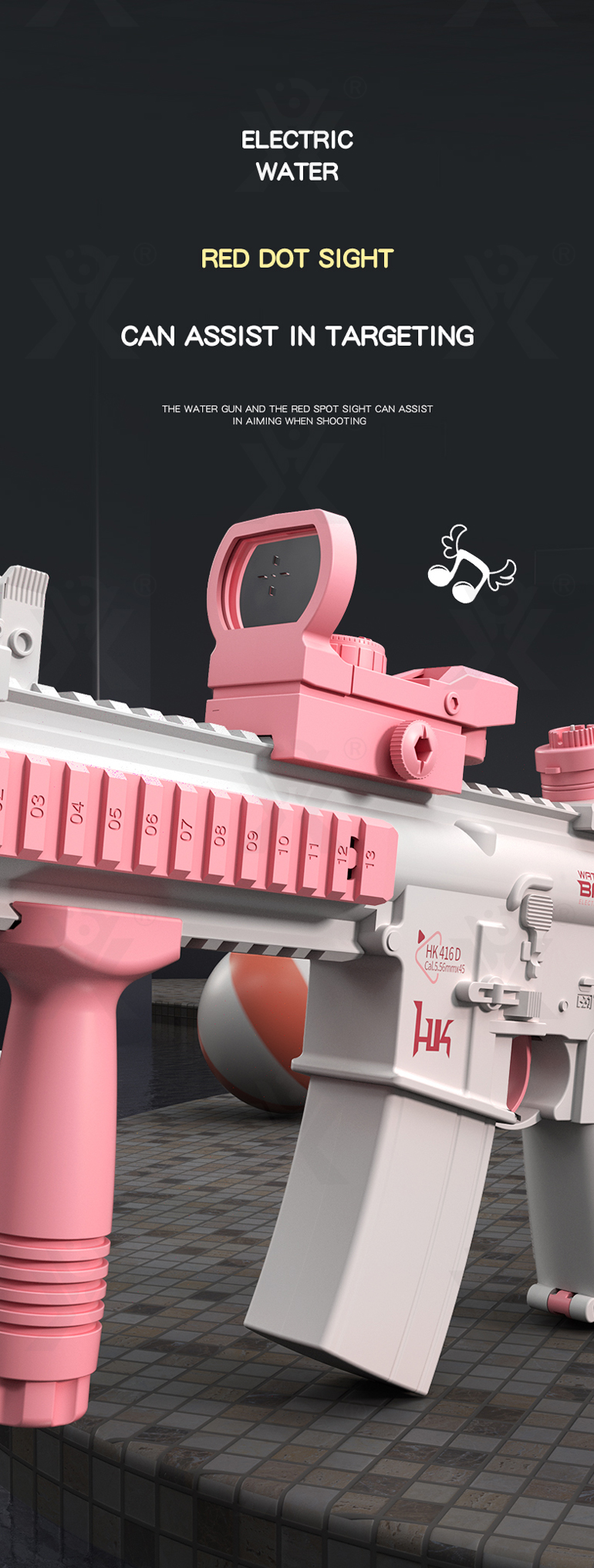 Water Gun Toys, Electrical (TB-3989068) — illustrated product details, panel 7