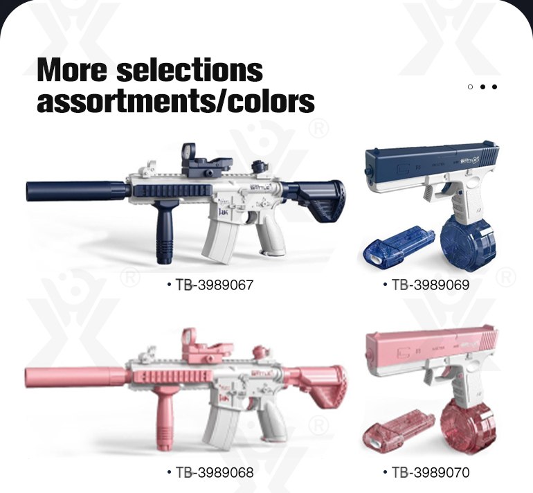 Water Gun Toys, Electrical (TB-3989068) — illustrated product details, panel 9