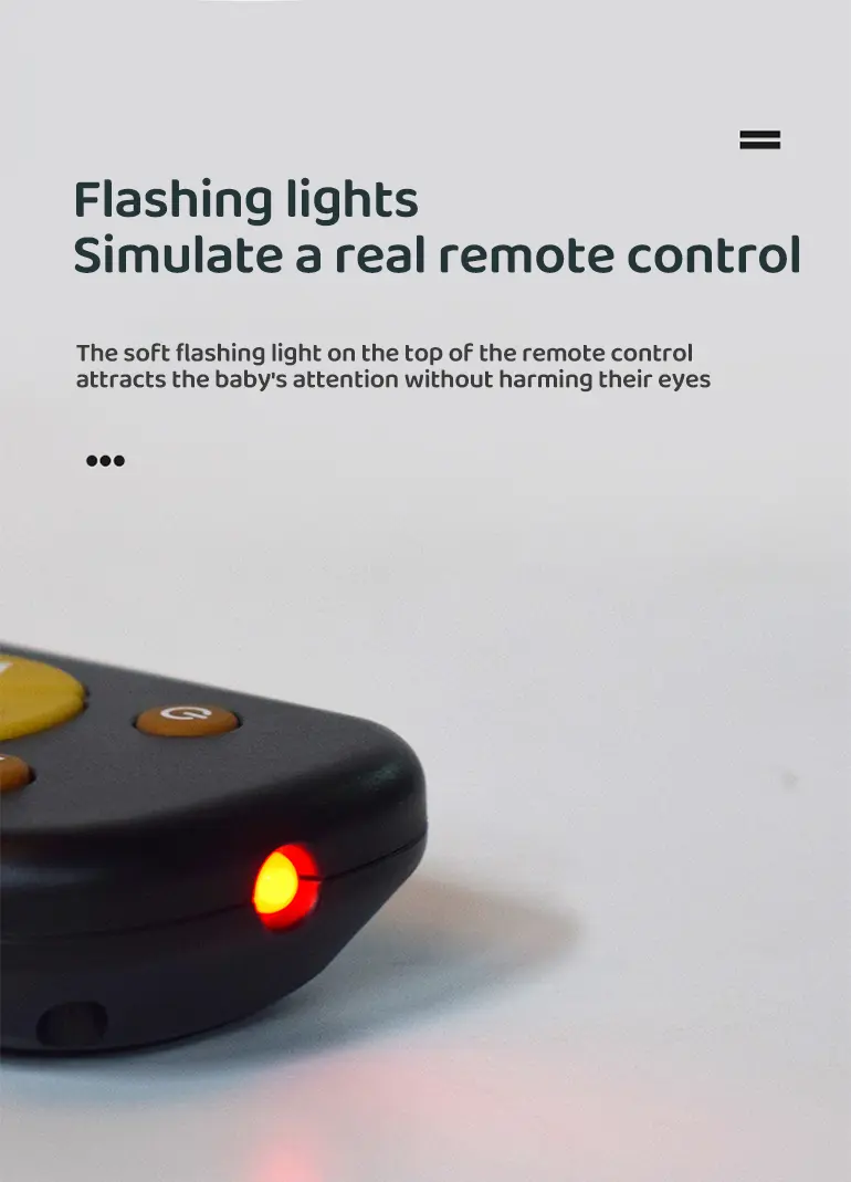 Baby Remote Control Toy with Multi-Language Learning & Teething-Safe Design (TB-4465380) — illustrated product details, panel 6