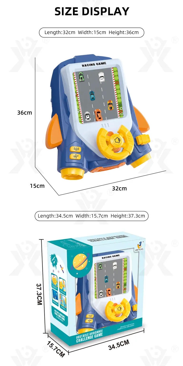 2-in-1 Driving & Space Flight Simulation Toy with Lights, Sounds, and Interactive Controls (TB-4024130) — illustrated product details, panel 11