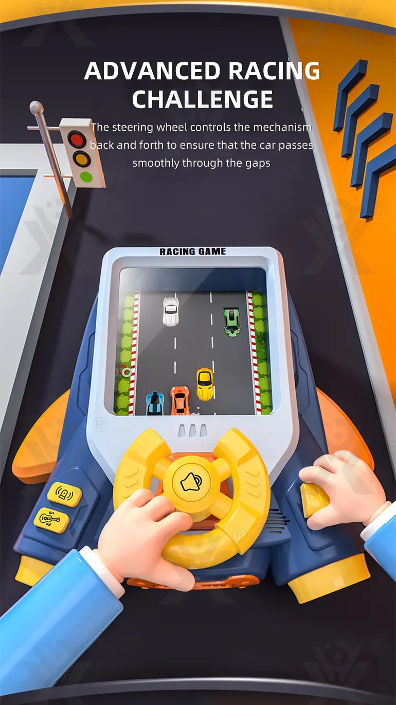 2-in-1 Driving & Space Flight Simulation Toy with Lights, Sounds, and Interactive Controls (TB-4024130) — illustrated product details, panel 3