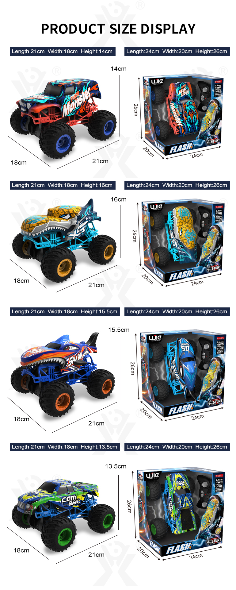 Gyro Stunt Buggy Toy (TB-4003085) — illustrated product details, panel 14