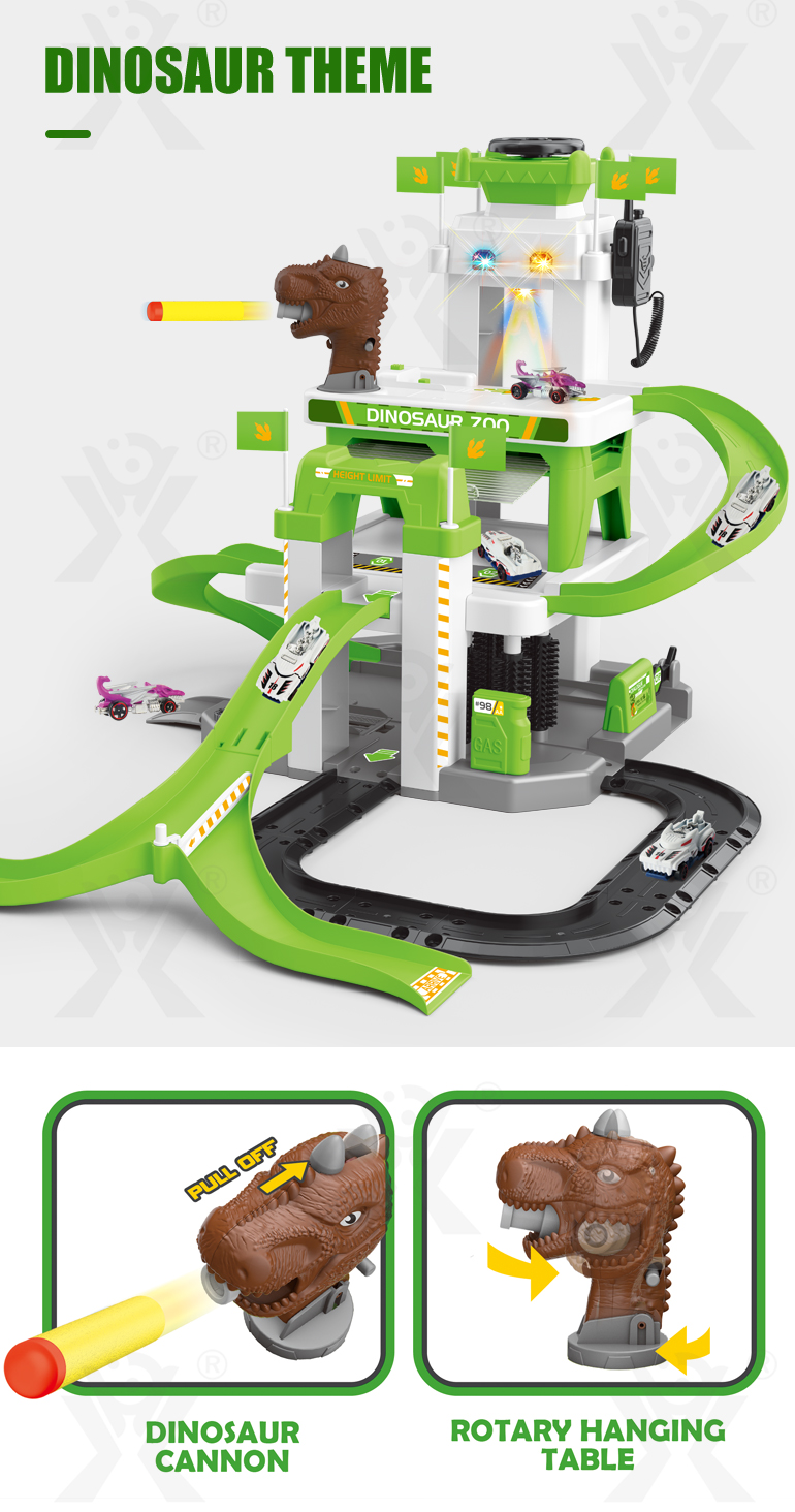 Parking Lot Toy With Multi-Scenario Play (TB-3990755) — illustrated product details, panel 5