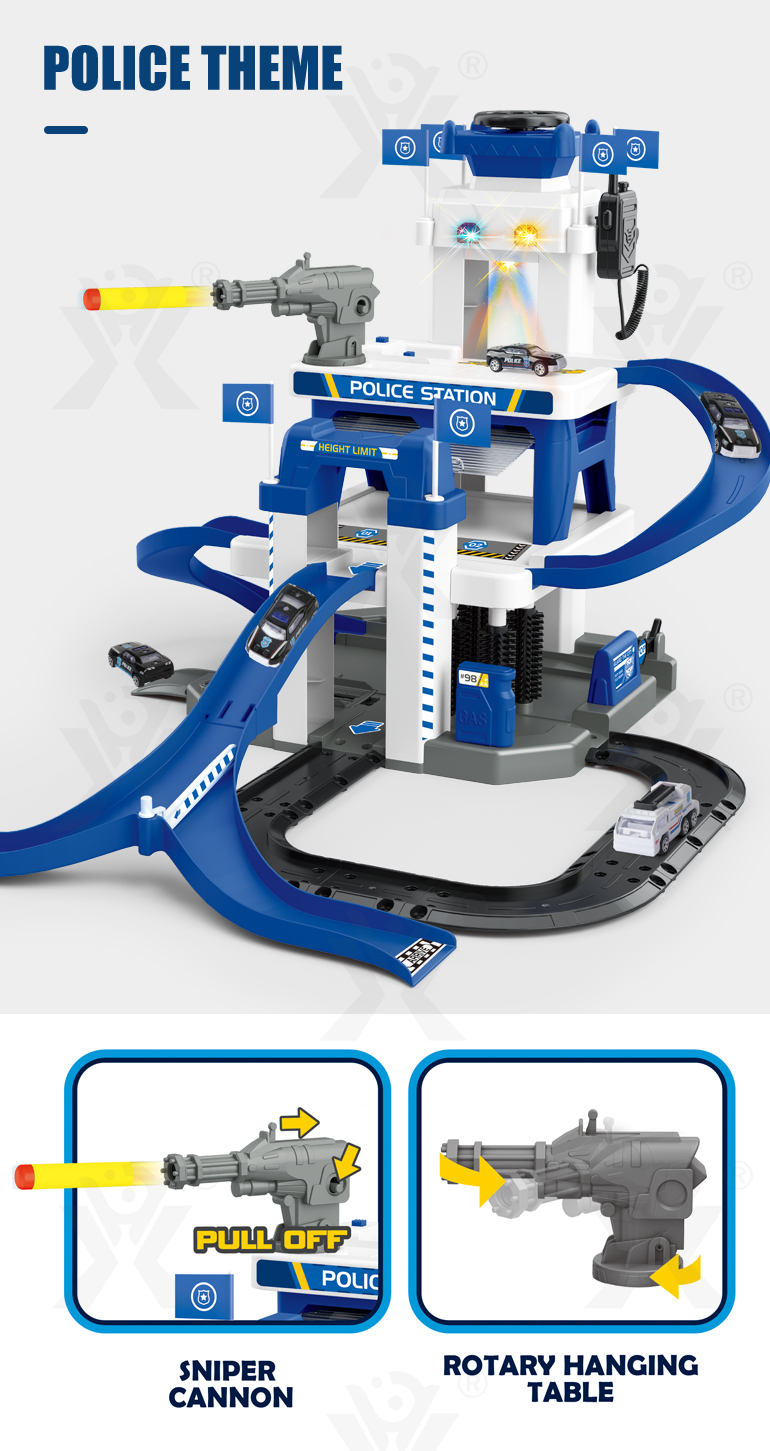 Parking Lot Toy With Multi-Scenario Play (TB-3990755) — illustrated product details, panel 6