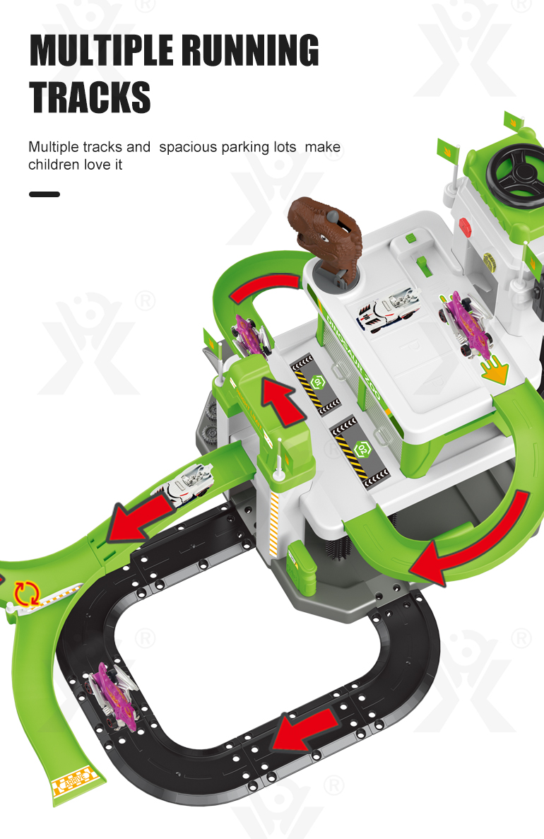 Parking Lot Toy With Multi-Scenario Play (TB-3990755) — illustrated product details, panel 9