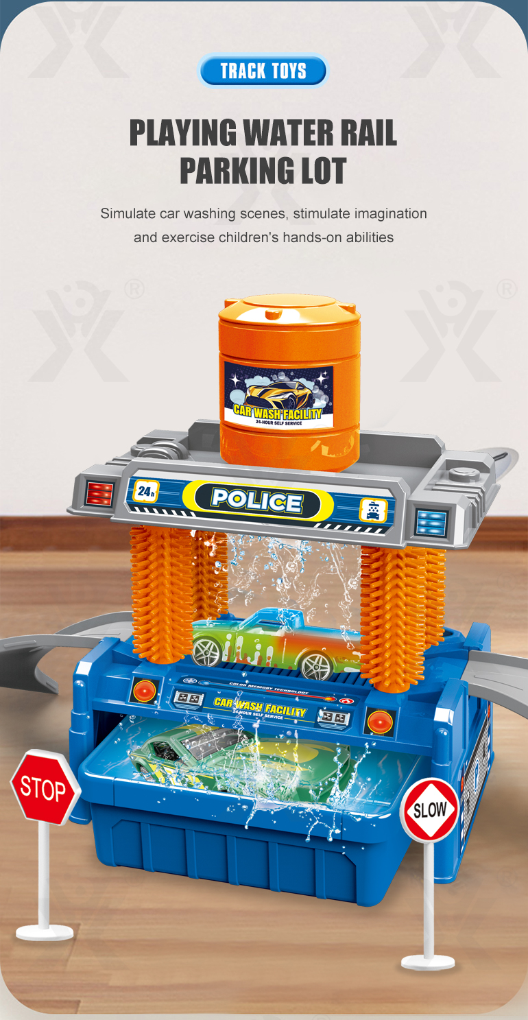 Multifunctional Police Car Wash Set (TB-4356500) — illustrated product details, panel 3