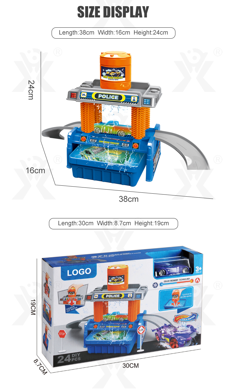 Multifunctional Police Car Wash Set (TB-4356500) — illustrated product details, panel 8