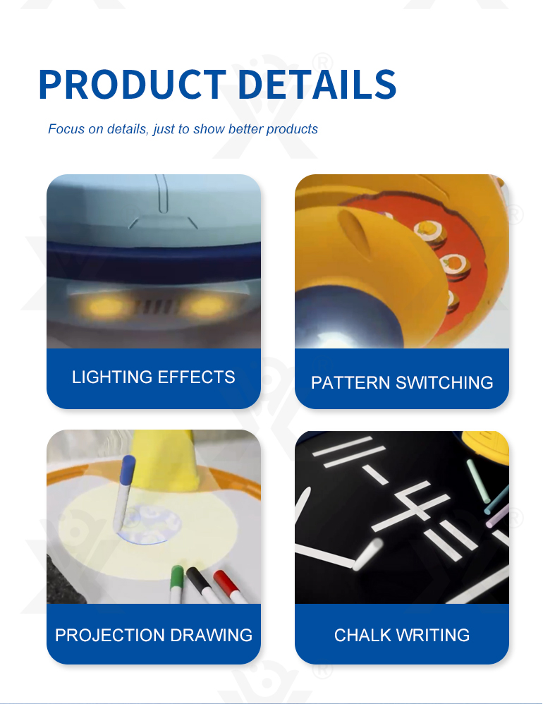 Drawing Table Toy With Projection For Children (TB-4027124) — illustrated product details, panel 4
