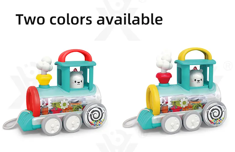 Push-Pull Small Train Toy With Smoke, Gears & Rotating Bead (TB-4002047) — illustrated product details, panel 8