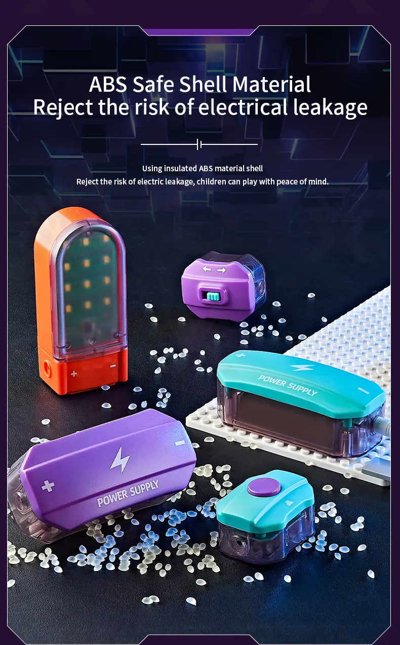 Electronic Bricks With 100+ Circuit Experiments (TB-4124842) — illustrated product details, panel 5