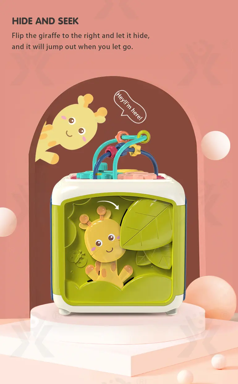 7-in-1 Activity Cube Seven Facet Toy with Music, Shapes, and Interactive Play (TB-4189190) — illustrated product details, panel 6