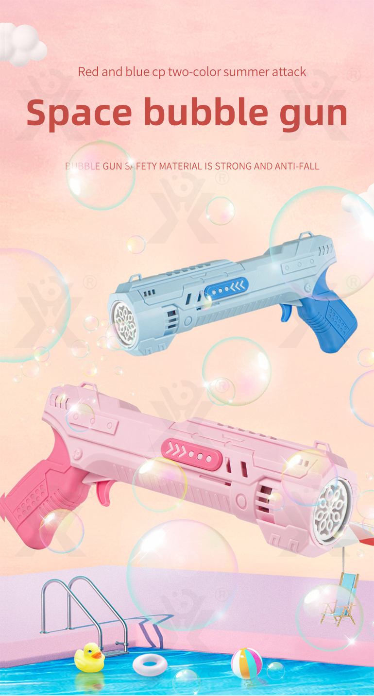 Space Bubble Gun Toy (TB-4378887) — illustrated product details, panel 1