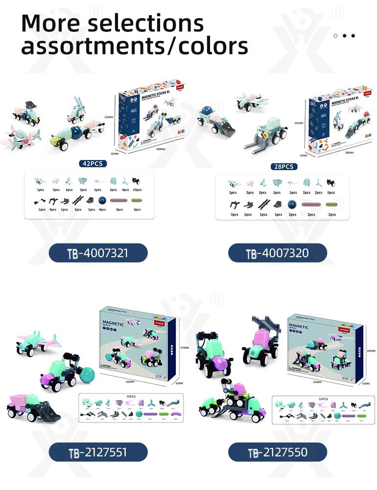 Magnetic Building Block Toys (TB-4007320) — illustrated product details, panel 7