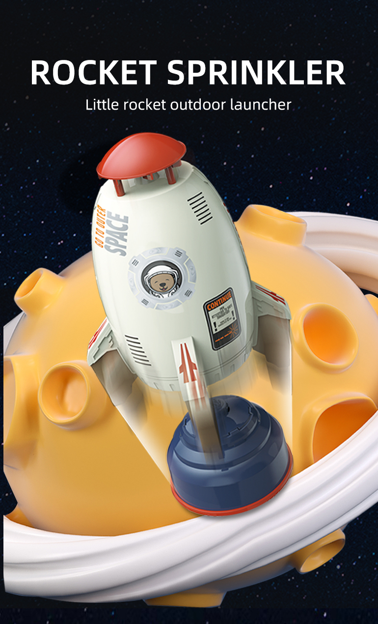 Technology Rocket Sprinkler Toy (TB-4093438) — illustrated product details, panel 1