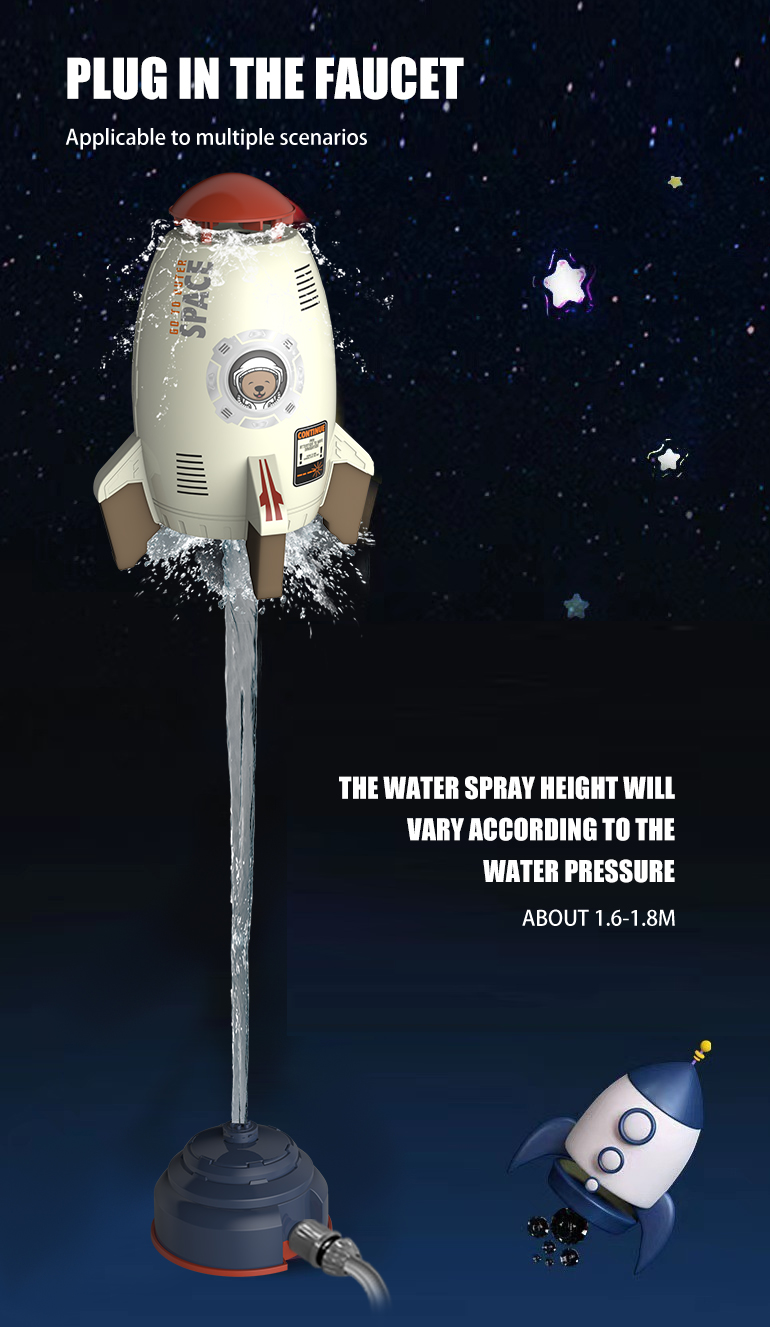 Technology Rocket Sprinkler Toy (TB-4093438) — illustrated product details, panel 2