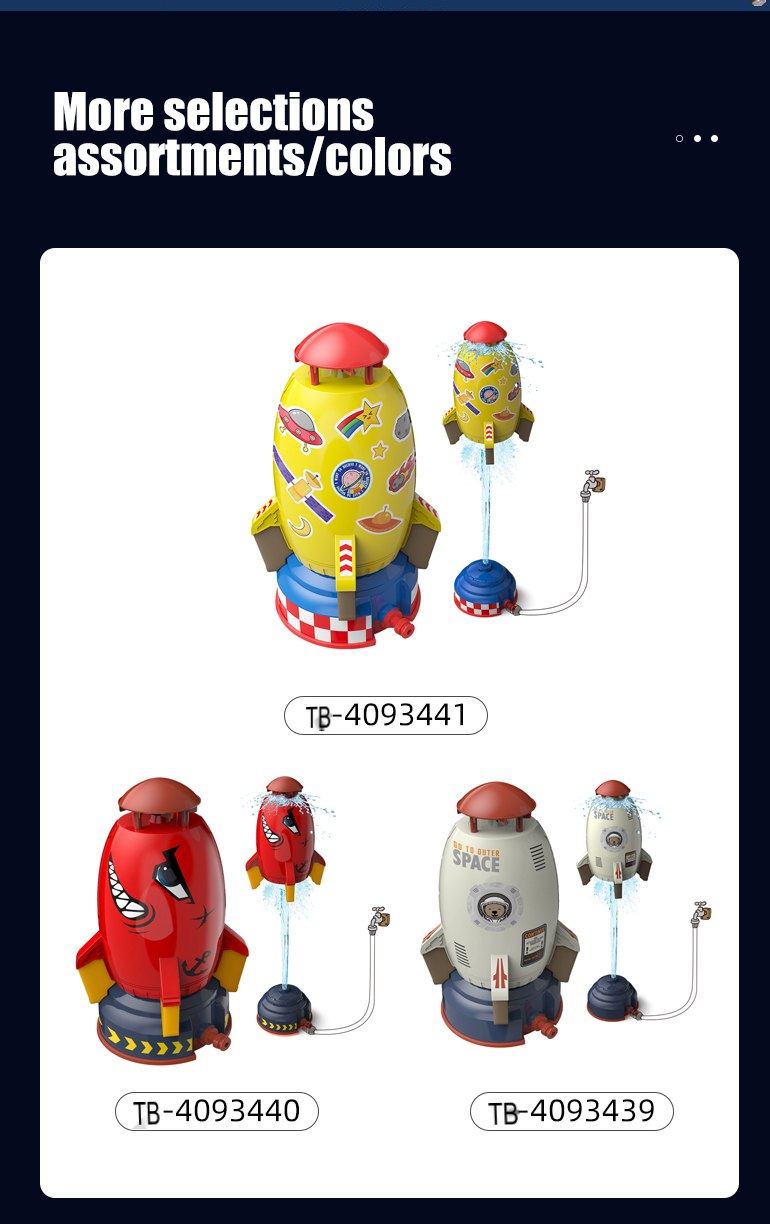 Technology Rocket Sprinkler Toy (TB-4093438) — illustrated product details, panel 7