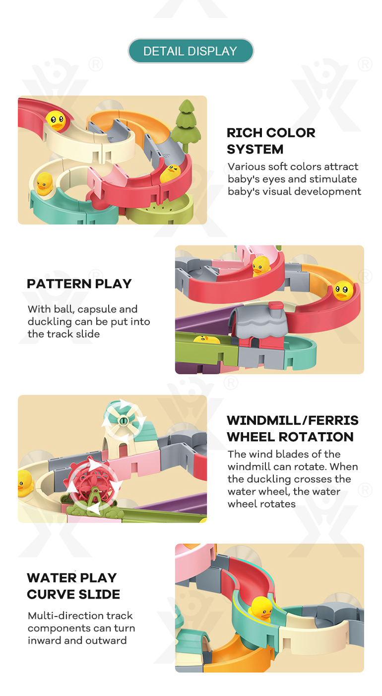 Water Play Track Toy For Fun Bath Time (TB-3989188) — illustrated product details, panel 11