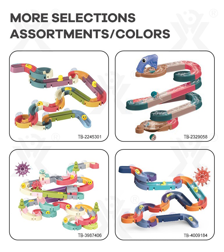 Water Play Track Toy For Fun Bath Time (TB-3989188) — illustrated product details, panel 12
