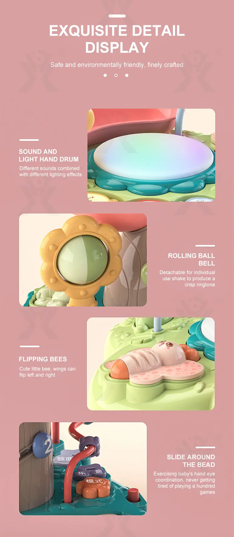 Wisdom Tree Toy With Multi-functions (TB-2118090) — illustrated product details, panel 11