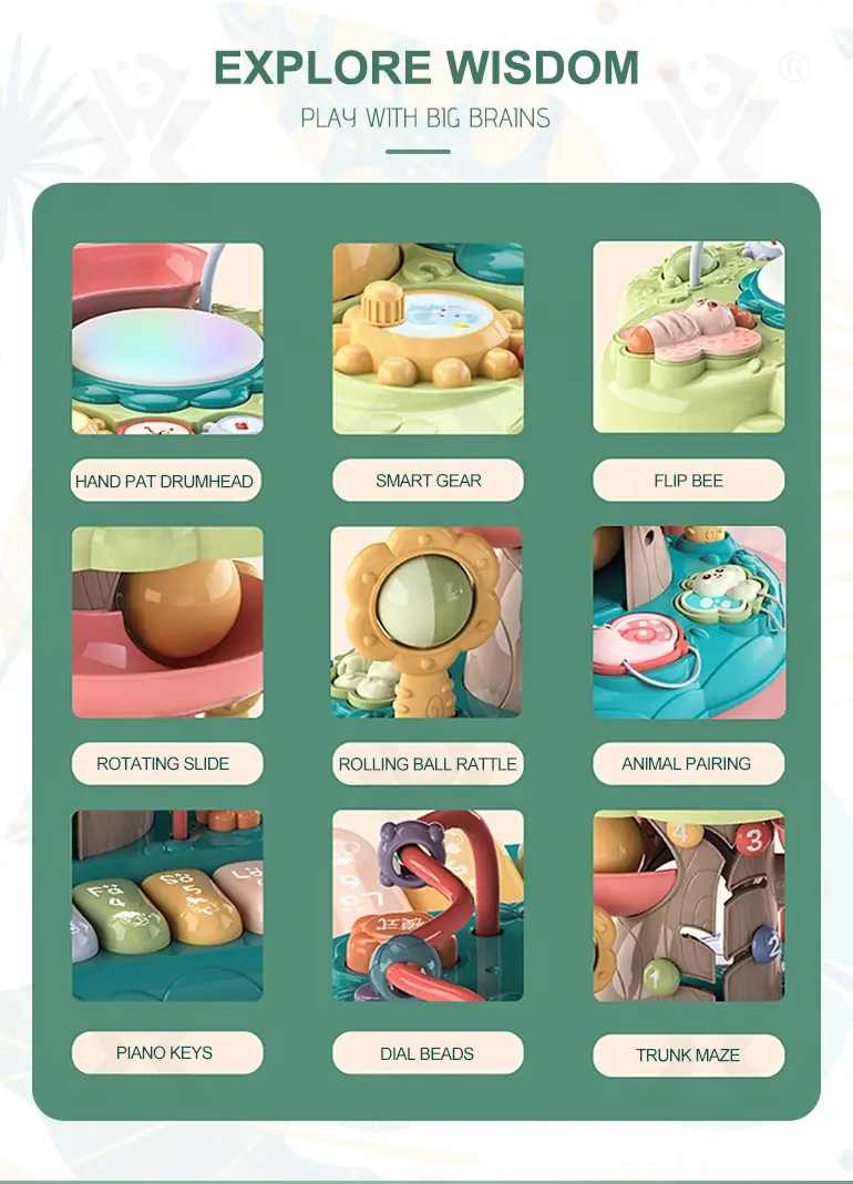 Wisdom Tree Toy With Multi-functions (TB-2118090) — illustrated product details, panel 2
