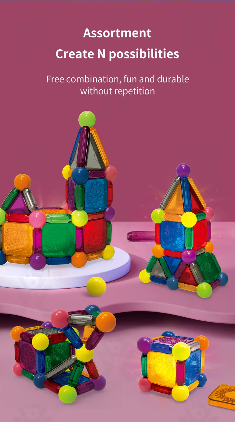 Magnetic Toy with Color Window and Romote-Controlled Light (TB-3995279) — illustrated product details, panel 6