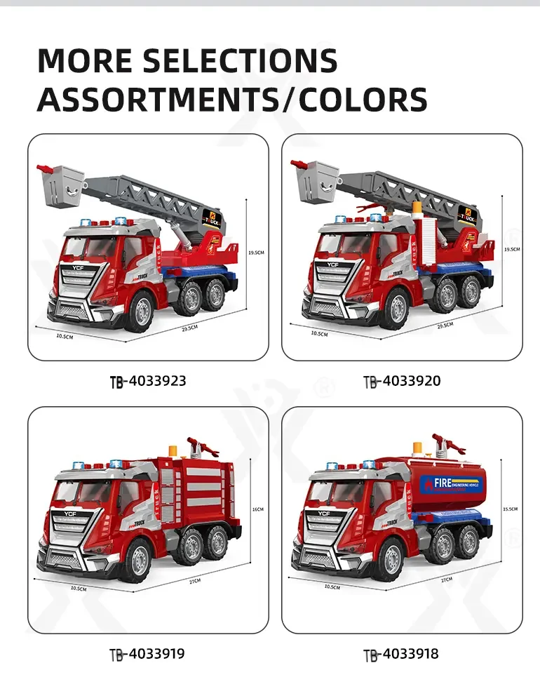 Fire Fighting Truck Toys (TB-4033920) — illustrated product details, panel 8