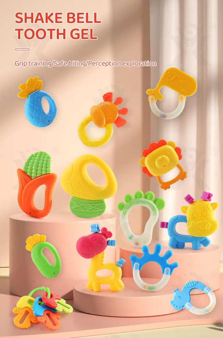 2-in-1 Rattle Teether (TB-3982995) — illustrated product details, panel 1