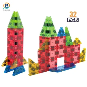 Wholesale Magnetic Block Toy, Portable, 32 PCS, For Kids and Parents Collaboration Play, STEM Toy