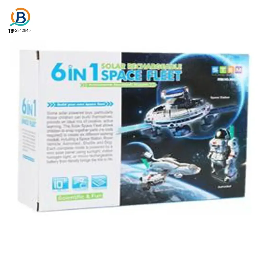 6-in-1 Solar Robot Toy Powered By Solar Energy for Kids STEM Learning (TB-2312845) — product photograph 6