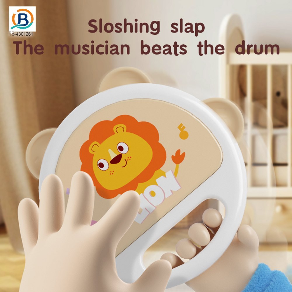 Baby Hand Drum Toy with Shake & Clap Sounds (TB-4301261) — product photograph 3
