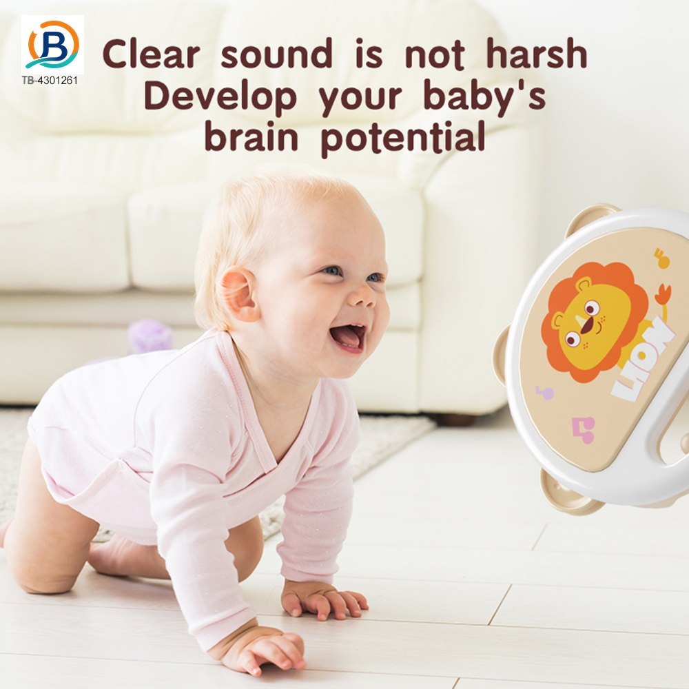 Baby Hand Drum Toy with Shake & Clap Sounds (TB-4301261) — product photograph 4